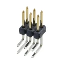 Molex C-Grid Series Right Angle Through Hole Pin Header, 6 Contacts, 2 Row, 2.54 mm Pitch, Unshrouded, Gold 879110611