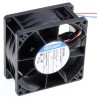 ebm-papst 8200 J Series High-Performance Axial Fan 24V dc 38W 222 m³/h IP68 80 mm