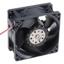 ebm-papst 8200 J Series High-Performance Axial Fan 24V dc 38W 222 m³/h IP68 80 mm 