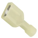 Molex Yellow Insulated Female Spade Connector Crimp 6.35 x 0.81 mm Tab Size, 26 AWG to 24 AWG 190030071