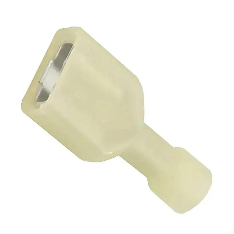 Molex Yellow Insulated Female Spade Connector Crimp 6.35 x 0.81 mm Tab Size, 26 AWG to 24 AWG 190030071