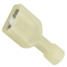 Molex Yellow Insulated Female Spade Connector Crimp 6.35 x 0.81 mm Tab Size, 26 AWG to 24 AWG 190030071