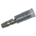 Molex Insulated Blue Crimp Bullet Connector 16 AWG to 14 AWG Nylon Insulation, 4.32 mm Bullet Diameter Male 190350009