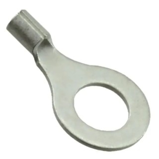 Molex Uninsulated Crimp Ring Terminal M6 Stud Size 22 AWG 18 AWG Wire Size Grey 190690042