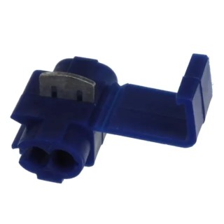 Molex Blue Insulated Multi-Lock Splice Connector, Tin Termination for 14-16 AWG Wire, 20.01mm Length 192160003