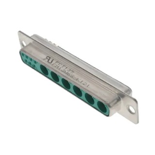 FCT from Molex 15 Way Straight Cable D-Sub Connector Female with Screw FM13W6S-K121 / 1731070330