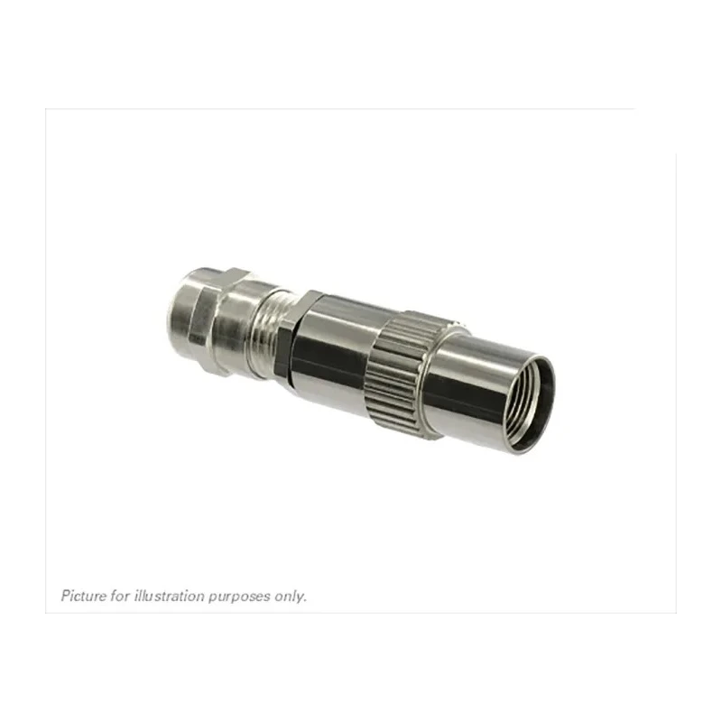Souriau Sunbank by Eaton Circular Connector Backshell UTOSize 10 Straight Female Silver IP68 71.5mm Length UT0S10JCSL