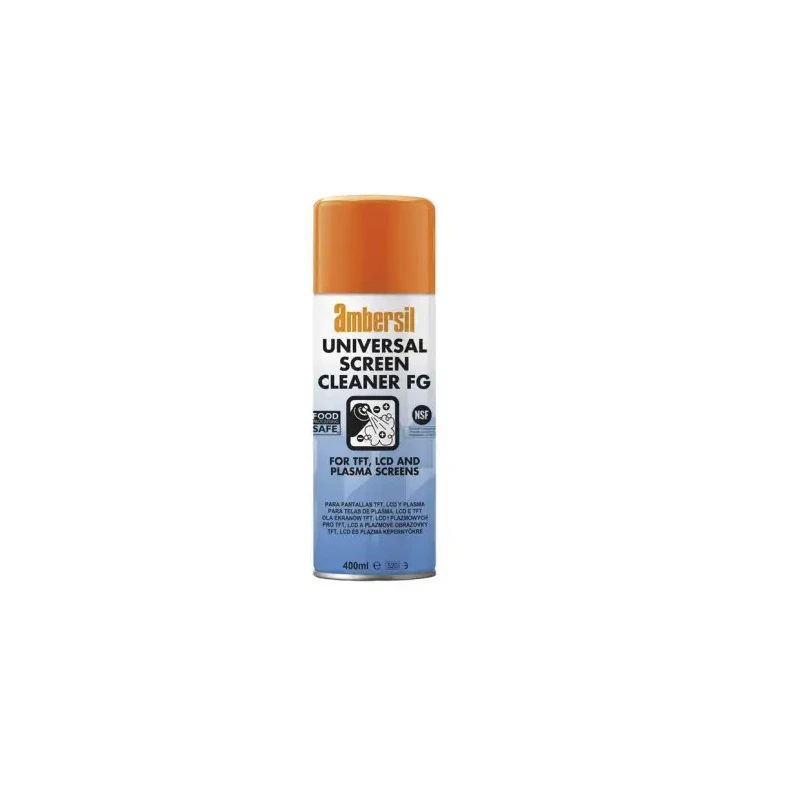 Ambersil Screen Cleaner Foam Aerosol 400 ml for LCD, TFT, Plasma Screens 30236-AB