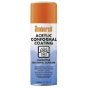 Ambersil Transparent Acrylic Resin Conformal Coating Aerosol 400 ml, Operating Temperature -40°C to 60°C 30235-AB