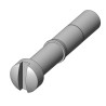 FCT from Molex Board Lock Screw for Use with D-Sub Connector Brass RoHS Compliant SGV1