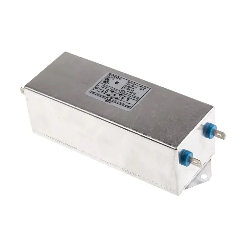 TDK Chassis Mount EMC Filter 10 A 250V ac/dc 50Hz, 60 Hz, Tab Termination B84113C0000B110