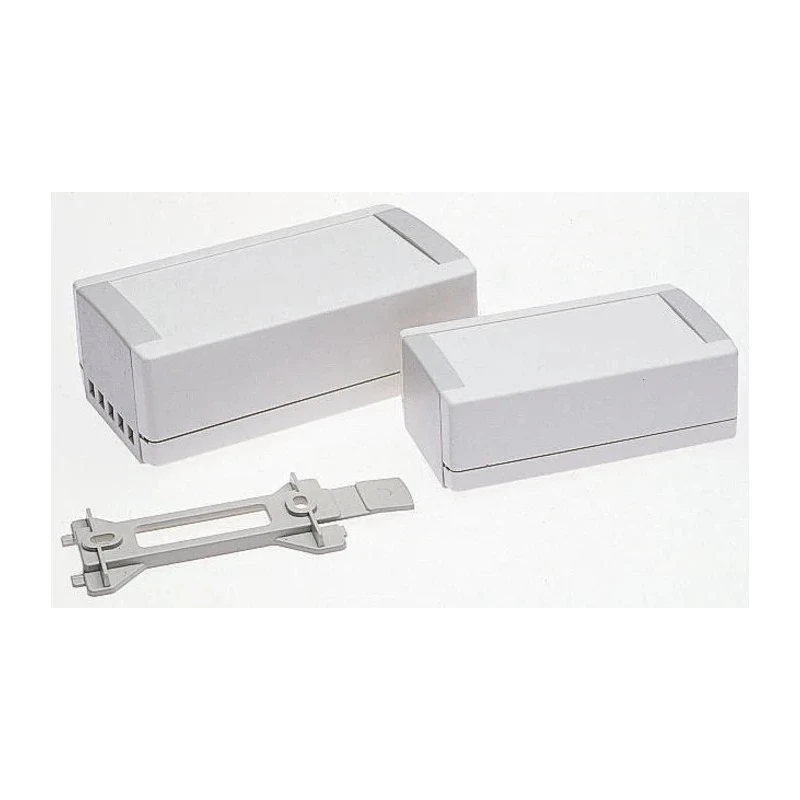 OKW Toptec Series Grey White Lid ABS Enclosure IP40, Dimensions 56 mm x 154 mm x 84 mm B1060365