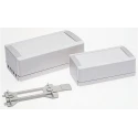 OKW Toptec Series Grey White Lid ABS Enclosure IP40 68 mm x 194 mm x 115 mm B1070365