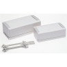 OKW Toptec Series Grey White Lid ABS Enclosure IP40 68 mm x 194 mm x 115 mm B1070365