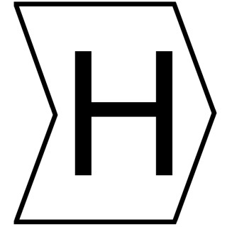 HellermannTyton Helagrip Slide-On Cable Marker, Black Legend, Pre-printed "H", 3mm Max Cable Diameter, 1mm Min 901-10408
