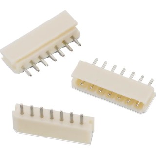 Wurth Elektronik WR-WTB Series Vertical Through Hole PCB Header, 3 Contacts, 2.5 mm Pitch, 1 Row, Shrouded 64600311622