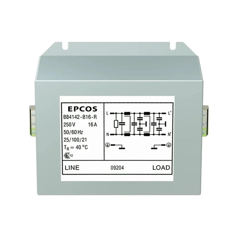 TDK Screw EMC Filter Terminal Block 1 Phase 12 A 250V AC/DC 60Hz B84142B0012R000