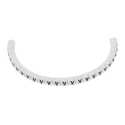 HellermannTyton Helagrip Slide-On Cable Marker, Black Legend, White PVC, 1mm to 3mm Cable Diameter, 901-10440