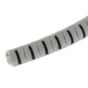 HellermannTyton Helagrip Slide-On Pre-Printed Cable Marker Black Legend, White Marker for 2-5 mm Cable Diameter 901-10421