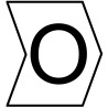 HellermannTyton Helagrip Slide-On Cable Marker, Black, Pre-printed "O", for 2-5mm Cable Diameter, White Marker 901-10443