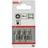 Bosch Phillips Screwdriver Bit, PH1 Tip, 1/4 in Hex Drive, 25 mm Overall Length 2607001508