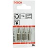 Bosch Screwdriver Bit 1/4 in Tip T8 Tip Hex Drive 25 mm Overall 2607001601
