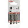 Bosch Screwdriver Bit Set, 1/4 in Hex Drive, PZ2 Tip, 49mm Length, 3-Piece 2607001577