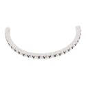 HellermannTyton Helagrip Slide-On Pre-Printed Cable Marker, Black Legend "X", White Marker, 2-5 mm Cable Diameter 901-10449