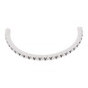 HellermannTyton Helagrip Slide-On Pre-Printed Cable Marker, Black Legend "X", White Marker, 2-5 mm Cable Diameter 901-10449