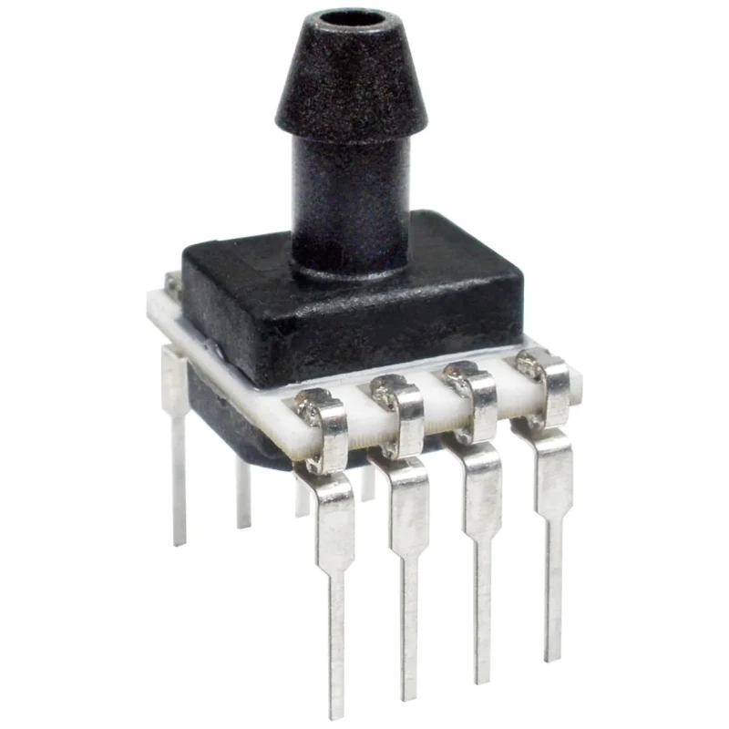 Honeywell Technologies Gauge Pressure Sensor Through Hole DIP Package 8 Pin 3.3V-5V ±0.25% Accuracy SSCDANN010BGAA3