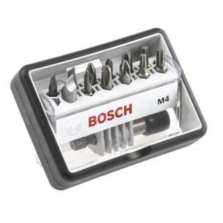 Bosch Hex, Phillips, Pozidriv, Slotted, Torx Screwdriver Bit Set, 13 Pieces 2607002566
