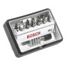 Bosch Hex, Phillips, Pozidriv, Slotted, Torx Screwdriver Bit Set, 13 Pieces 2607002566