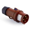 RS PRO Industrial Power Connector IP44 Red Cable Mount Straight 16A, 380V, 415V IP44