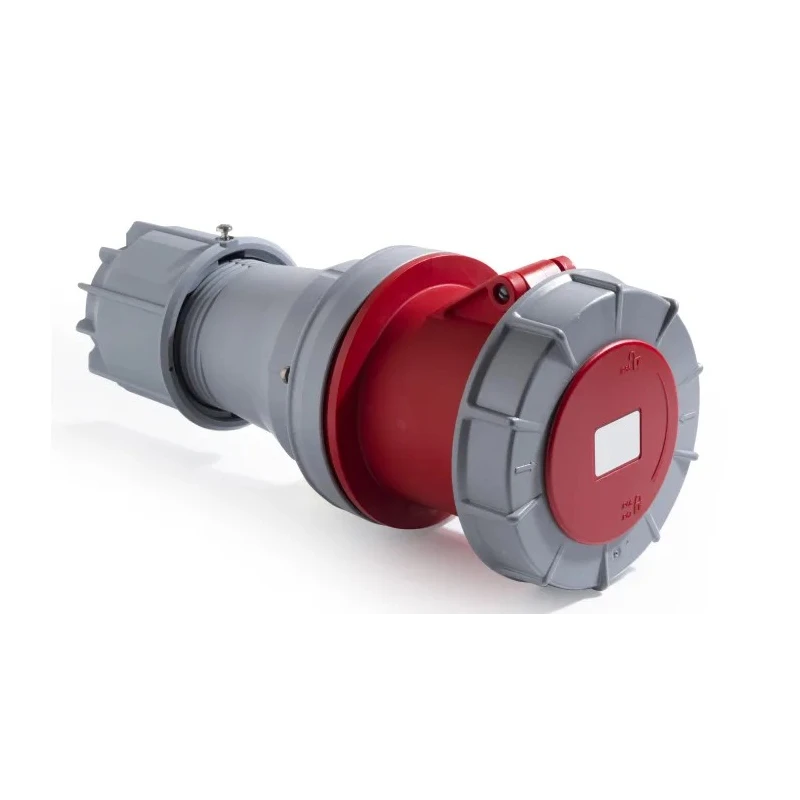 RS PRO Industrial Power Connector, Rated at 125A, 415V, IP67 Red Cable Mount, 3P+PE IP67