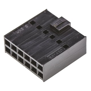 Molex C-Grid III Female Connector Housing 2.54 mm Pitch 12 Way 2 Row Straight 90142-0012