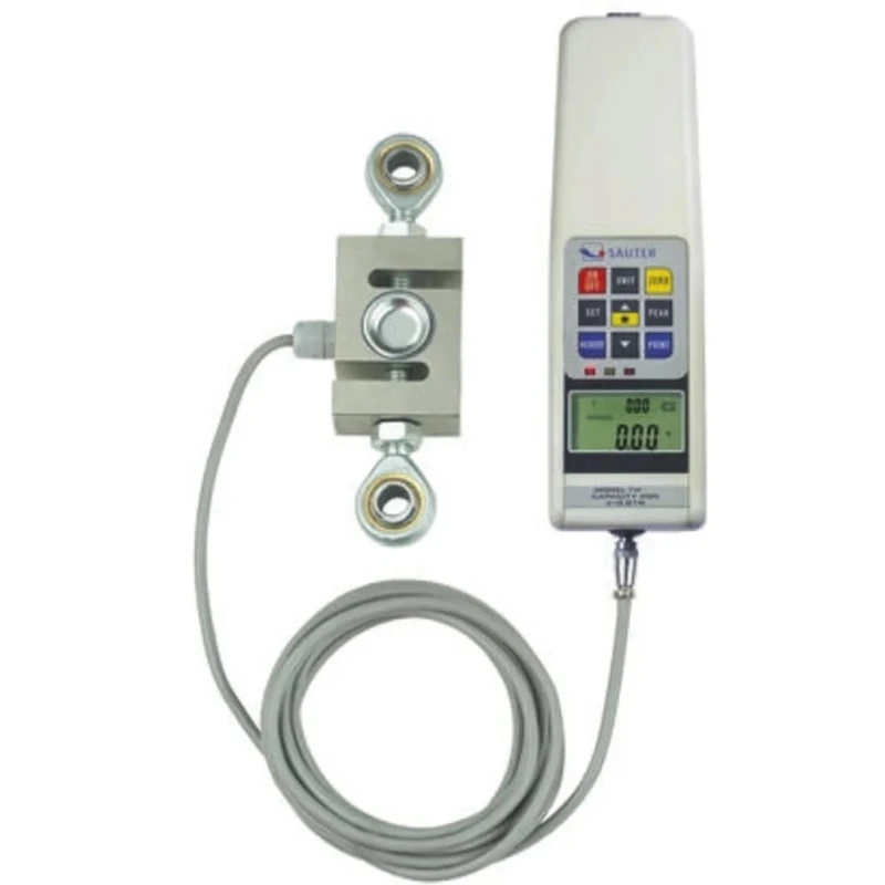 Sauter Digital Force Gauge 2000 Hz RS232 with 1 N Resolution, FH Series FH 2K