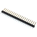 Molex C-Grid III Series 20 Contact Straight Through Hole Pin Header 2.54 mm Pitch 1 Row Unshrouded 90120-0780