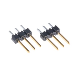 Molex C-Grid III Series Straight Through Hole Pin Header, 3 Contacts, 2.54 mm Pitch, 1 Row, Unshrouded 90120-0763