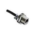Amphenol Industrial Cat5e Ethernet Cable 1.5 m Grey PVC 