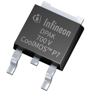 Infineon 700V CoolMOS P7 N-Channel MOSFET, 12.5 A Continuous Drain Current, 360 mΩ RDS(on), 59.5 W Power IPD70R360P7SAUMA1
