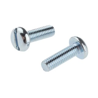RS PRO Slot Pan Steel Machine Screw 16 mm M5 560-079
