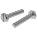 RS PRO Slot Pan Steel Machine Screw 25 mm M5 560-091