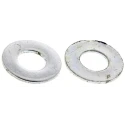 RS PRO Steel Bright Zinc Plated Washers, M3.5, DIN 125A 560-344