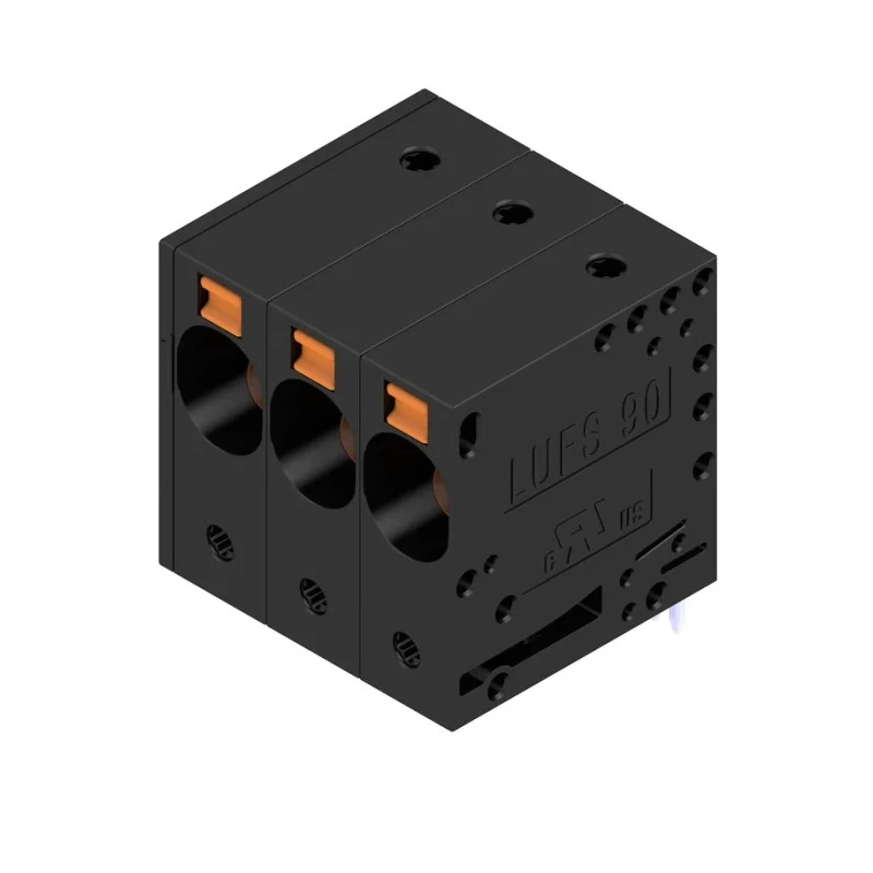 Weidmüller LU Series PCB Terminal Block 4-Contact 15 mm Pitch 1 Row 600V 53A 2500580000