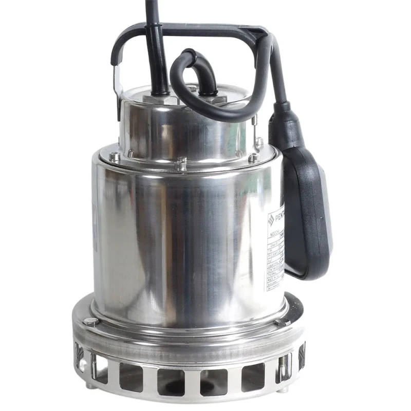 W Robinson And Sons Stainless Steel Direct Coupling Submersible Water Pump 220V 0.2kW 80L/min 5m Head IP68 555033
