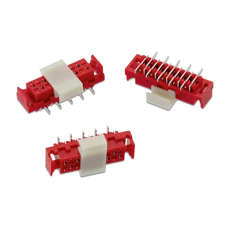 Wurth Elektronik WR-MM Series Straight Surface PCB Header, 14 Contacts, 2.54 mm Pitch, 2 Row, Shrouded 690367291476