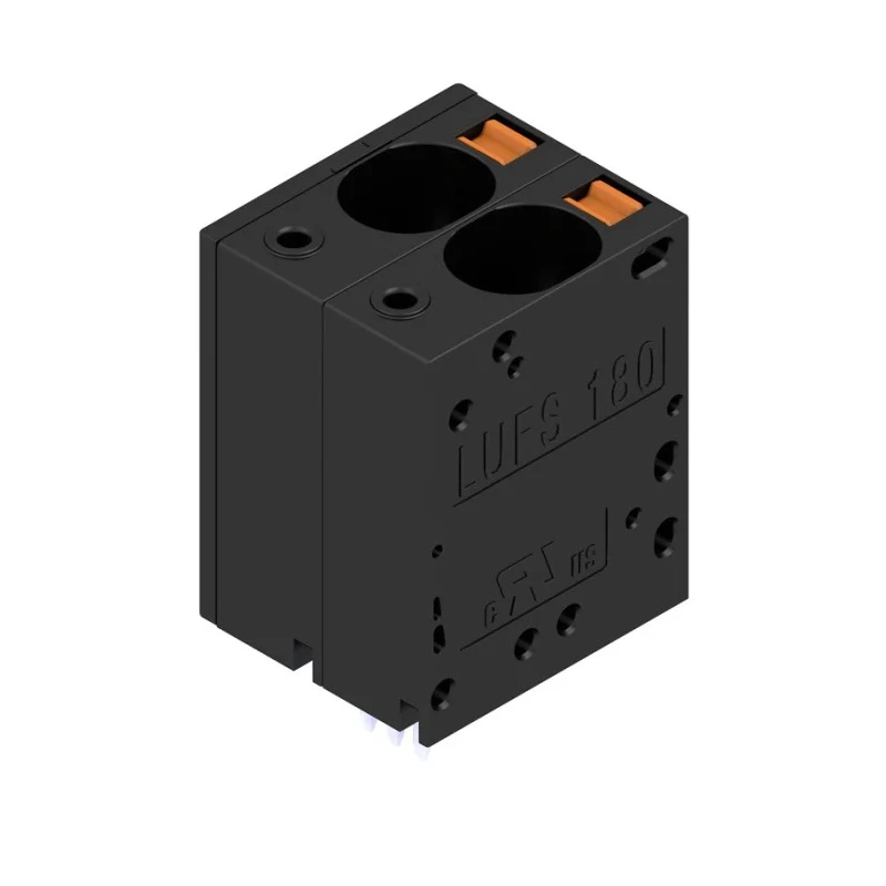 Weidmüller LU Series PCB Terminal Block 3-Contact 15 mm Pitch 1 Row 600V 57A Push-in Connection 2492220000