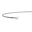 Lapp UNITRONIC SENSOR LifYY Control Cable, 3 Cores 22 AWG, Unscreened, Black Polyvinyl Chloride Sheath, 100 m 7038900