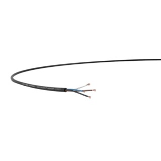 Lapp UNITRONIC SENSOR LifYY Control Cable, 3 Cores 22 AWG, Unscreened, Black Polyvinyl Chloride Sheath, 100 m 7038900
