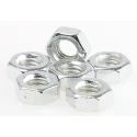 RS PRO Bright Zinc Steel Hex Nut Size M3.5 DIN 934 Model 560-300